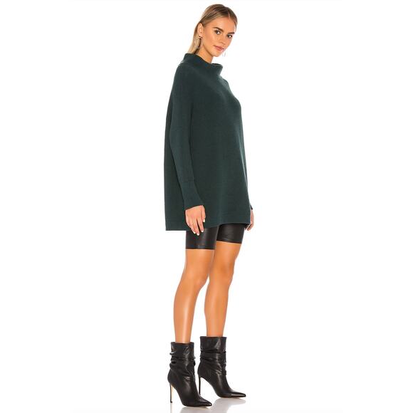 Free People Ottoman Slouchy Tunic Gothic Dark Turquoise - Picture 2 of 10